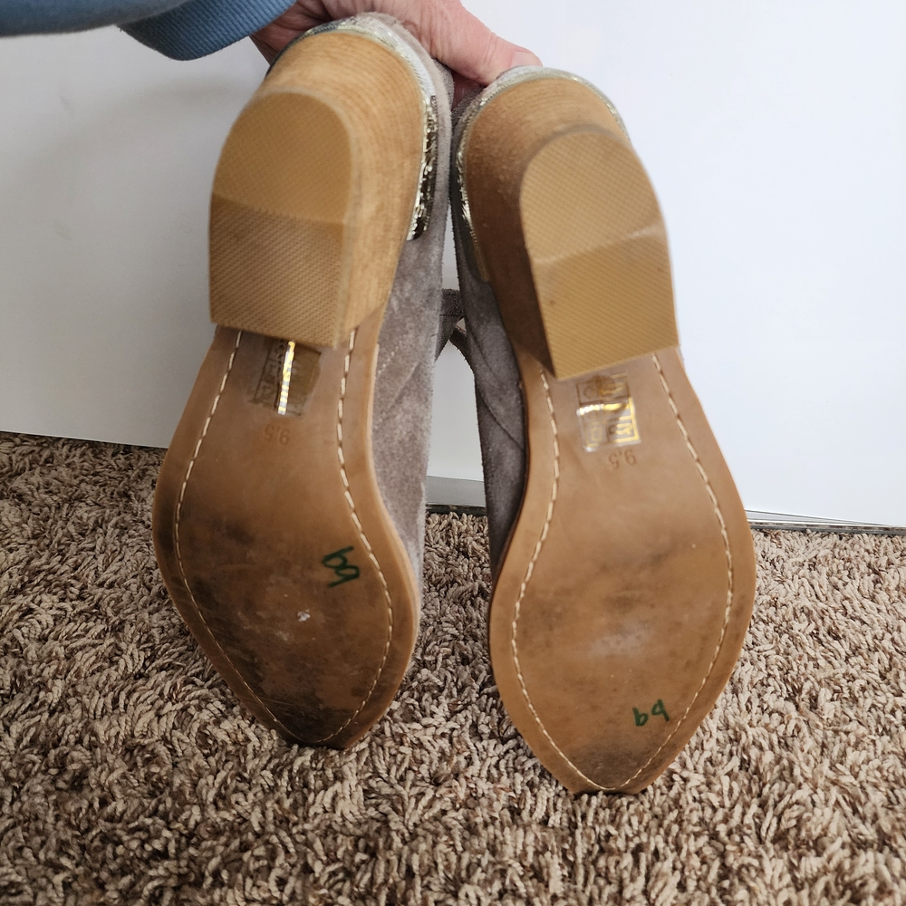 Jeffrey Campbell Cromwell Taupe Ankle Boots - Picture 7 of 10